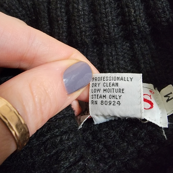 Vintage Orvis 100%‎ wool heavy cardigan jacket size M - Picture 10 of 10